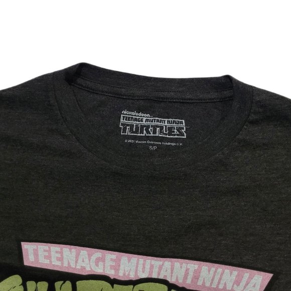 Teenage Mutant Ninja Turtles Dark Gray Graphic T-Shirt - Picture 3 of 4